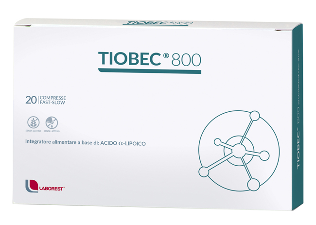 TIOBEC 800 20 COMPRESSE FAST-SLOW 36 G - Farmadillo