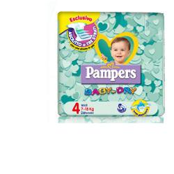 PAMPERS BABY DRY DOWNCOUNT MAXI PD 52 PEZZI - Farmadillo
