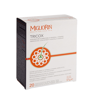 MIGLIORIN TRICOX 20 TAVOLETTE + 20 GELLULE + 20 CAPSULE - Farmadillo
