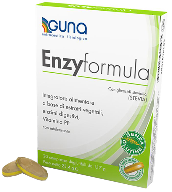 ENZYFORMULA 20 COMPRESSE DEGLUTIBILI - Farmadillo