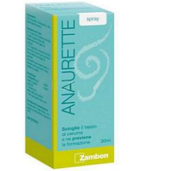 SPRAY IRRIGATORE PER LA RIMOZIONE DEL CERUME ANAURETTE 30 ML - Farmadillo