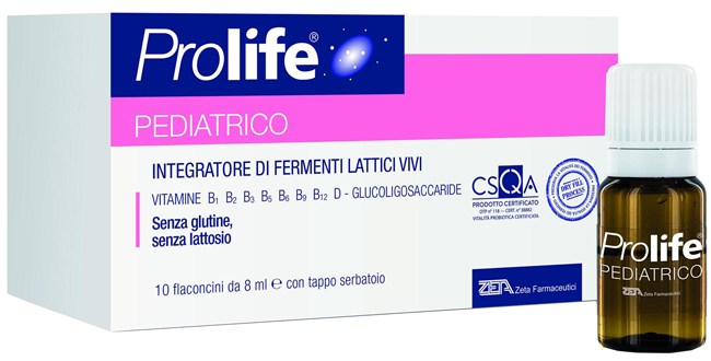 PROLIFE PEDIATRICO 10 FLACONCINI 8 ML - Farmadillo