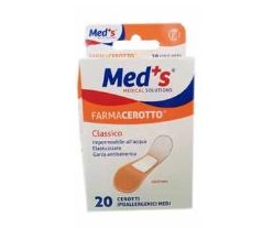 CEROTTO MEDS POLIURETANO IPOALLERGENICO CLASSICO MEDIO 20 PEZZI - Farmadillo