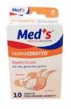 CEROTTO MEDS STRIP TELA IPOALLERGENICO ELASTICIZZATO ASSORTITI 10 PEZZI - Farmadillo