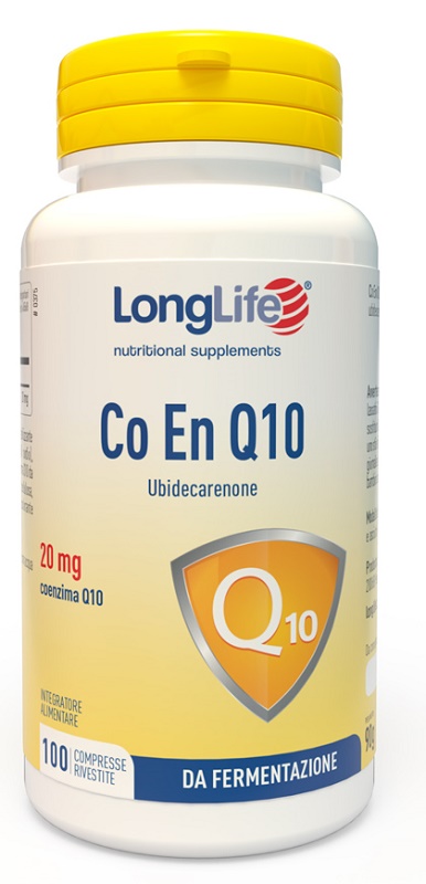 LONGLIFE CO EN Q10 20MG 100 COMPRESSE RIVESTITE - Farmadillo