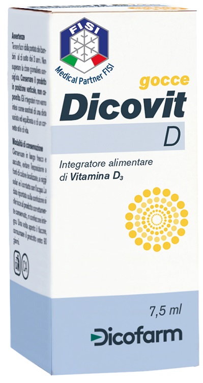 DICOVIT D VITAMINA D3 7,5 ML - Farmadillo