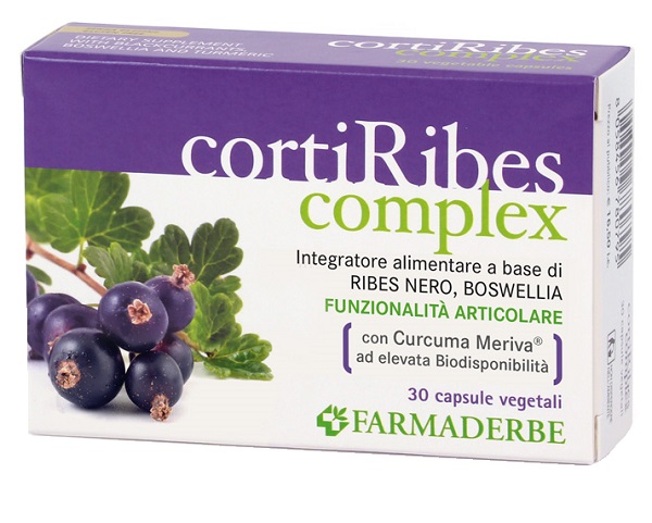 CORTI RIBES COMPLEX 30 CAPSULE - Farmadillo