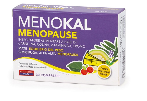 MENOKAL MENOPAUSE 30 COMPRESSE - Farmadillo