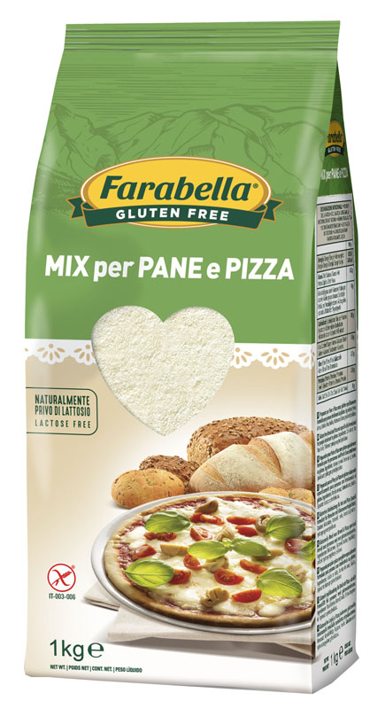 FARABELLA FARINA PREPARATO PANE/PIZZA 1 KG - Farmadillo