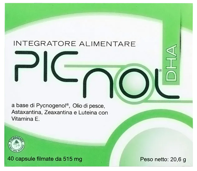 PICNOL DHA 40 CAPSULE 21,11 G - Farmadillo