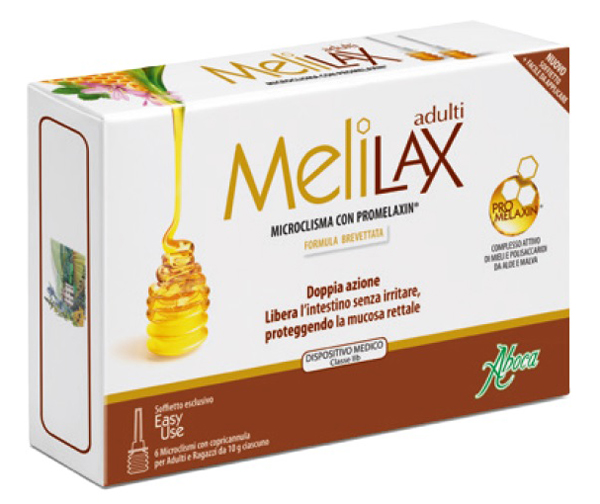 MELILAX ADULTI MICROCLISMI 6 PEZZI 10 G - Farmadillo