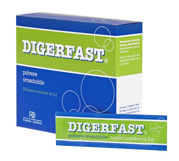 DIGERFAST POLVERE 24 BUSTINE MONODOSE 2 G - Farmadillo