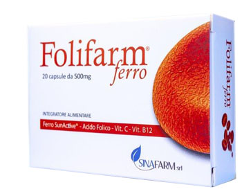 FOLIFARM FERRO 20 CAPSULE - Farmadillo