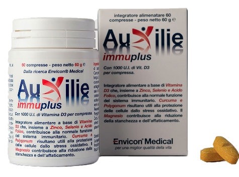 AUXILIE IMMUPLUS DEGLUTIBILE 30 COMPRESSE - Farmadillo