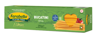 FARABELLA BUCATINI PASTA SENZA GLUTINE 250 G - Farmadillo