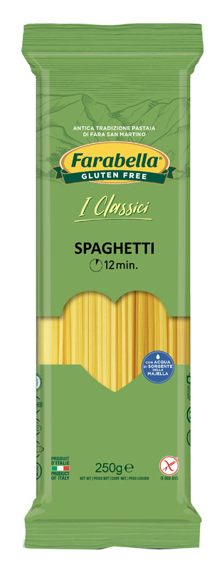 FARABELLA SPAGHETTI PASTA SENZA GLUTINE 250 G - Farmadillo