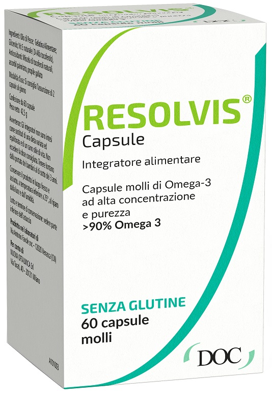 RESOLVIS 60 CAPSULE MOLLI - Farmadillo