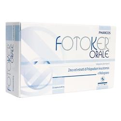 PHARCOS FOTOKER ORALE 30 COMPRESSE - Farmadillo