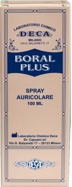 BORAL PLUS SPRAY AURICOLARE 100 ML - Farmadillo