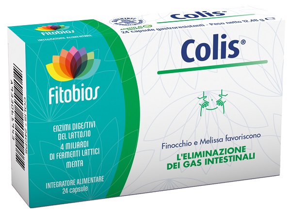 COLIS 24 CAPSULE GASTRORESISTENTI 520 MG - Farmadillo