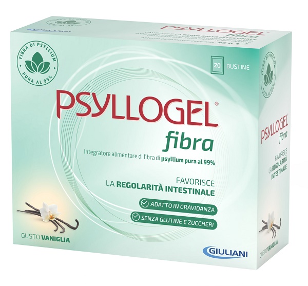PSYLLOGEL FIBRA VANIGLIA 20 BUSTINE - Farmadillo