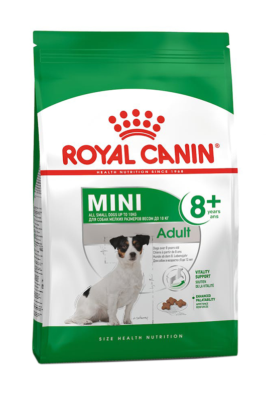 SIZE HEALTH NUTRITION MINI ADULT 8+ 2 KG - Farmadillo