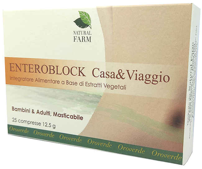 ENTEROBLOCK CASA&VIAGGIO 25 COMPRESSE - Farmadillo