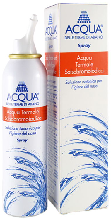 ACQUA DELLE TERME DI ABANO ISOTONICA SPRAY IRRIGAZIONE NASALE 125 ML - Farmadillo