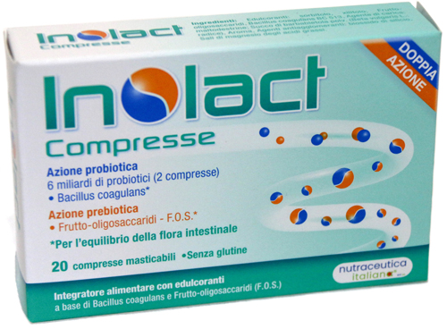 INOLACT 20 COMPRESSE MASTICABILI - Farmadillo