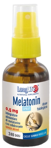 LONGLIFE MELATONIN SPRAY 0,5MG 30 ML - Farmadillo