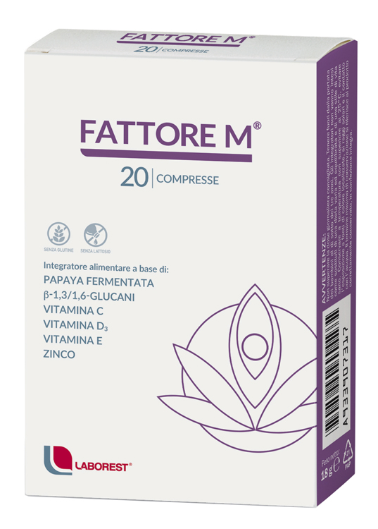 FATTORE M 20 COMPRESSE - Farmadillo