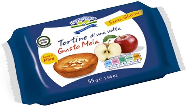 HAPPY FARM TORTINE MELA 55 G - Farmadillo