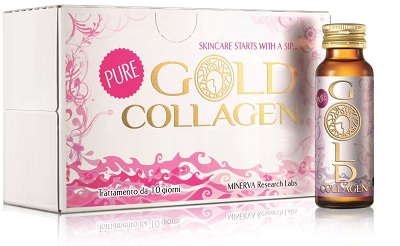 GOLD COLLAGEN PURE 10 FLACONI 50 ML - Farmadillo