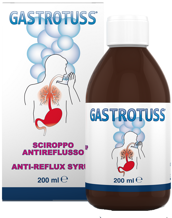 SCIROPPO ANTIREFLUSSO GASTROTUSS 200 ML - Farmadillo