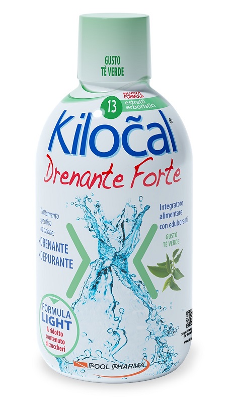 KILOCAL DRENANTE FORTE THE VERDE 500 ML - Farmadillo