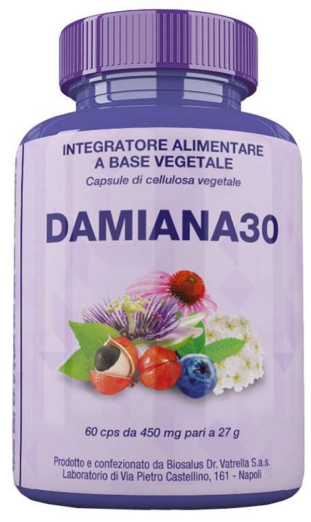 DAMIANA30 60 CAPSULE 27 GRAMMI - Farmadillo