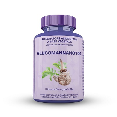 GLUCOMANNANO100 100 CAPSULE 50 GRAMMI - Farmadillo