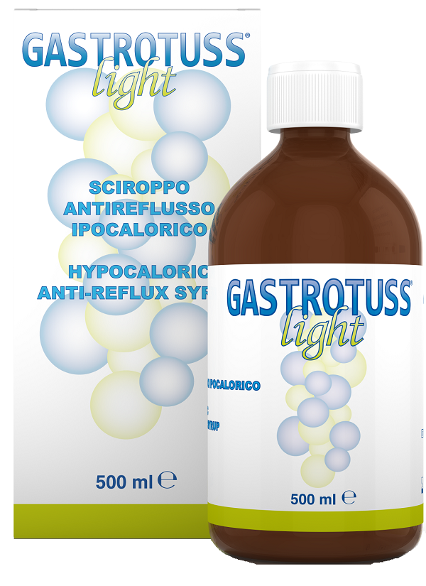 SCIROPPO ANTIREFLUSSO IPOCALORICO GASTROTUSS LIGHT 500 ML - Farmadillo