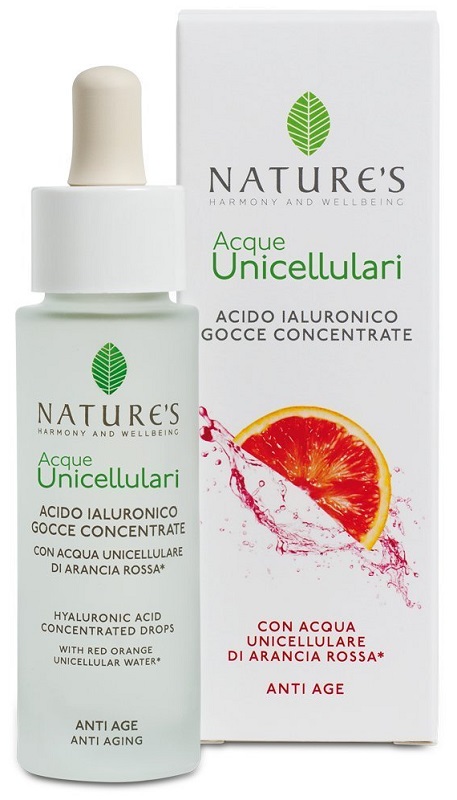 ACQUE UNICELLULARI ACIDO JALURONICO GOCCE VISO 30 ML - Farmadillo