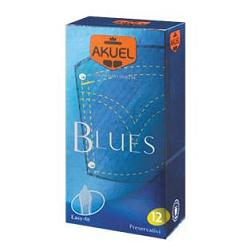 PROFILATTICO ANSELL AKUEL MANIX BLUES B 12 PEZZI - Farmadillo