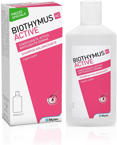 BIOTHYMUS AC ACTIVE SHAMPOO VOLUMIZZANTE DONNA 200 ML PREZZO SPECIALE - Farmadillo