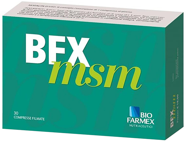 BFX MSM 30 COMPRESSE - Farmadillo