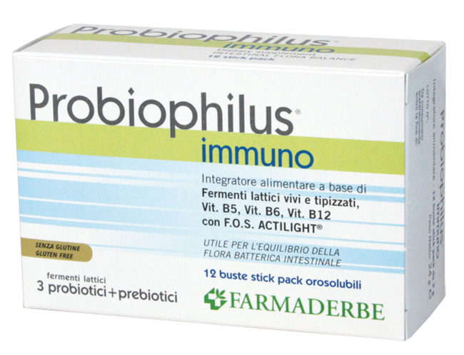 PROBIOPHILUS IMMUNO 12 BUSTE - Farmadillo