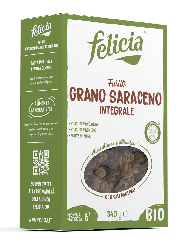 FELICIA BIO SARACENO FUSILLI 340 G - Farmadillo