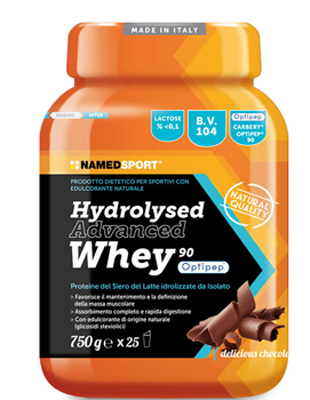 HYDROLYSED ADVANCED WHEY DELICIOUS CHOCOLATE BARATTOLO POLVERE ORALE 750 G - Farmadillo