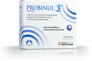 PROBINUL 5 NEUTRO 12 BUSTINE - Farmadillo