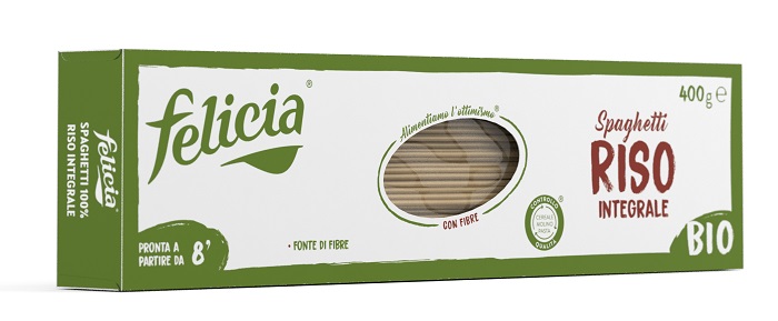FELICIA BIO RISO INTEGRALE SPAGHETTI 400 G - Farmadillo