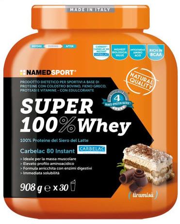 SUPER100% WHEY TIRAMISU'908 G - Farmadillo