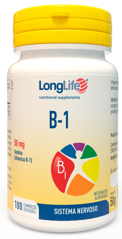 LONGLIFE B1 100 COMPRESSE 50 MG - Farmadillo