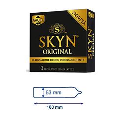 PROFILATTICO ANSELL AKUEL SKIN ORIGINAL 3 PEZZI - Farmadillo